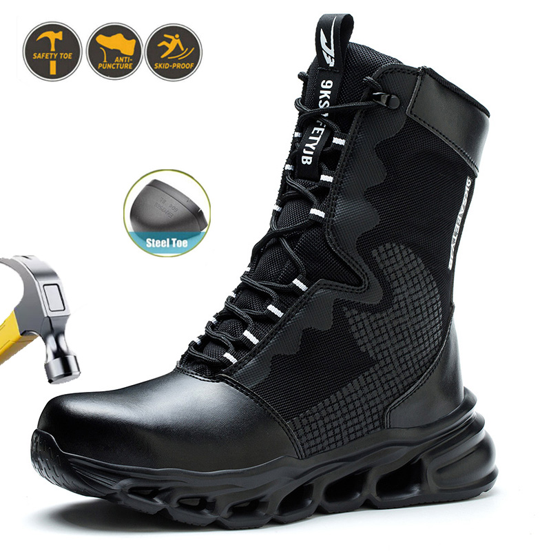 Leatherwork Training - Niezniszczalne buty robocze Męskie buty ze