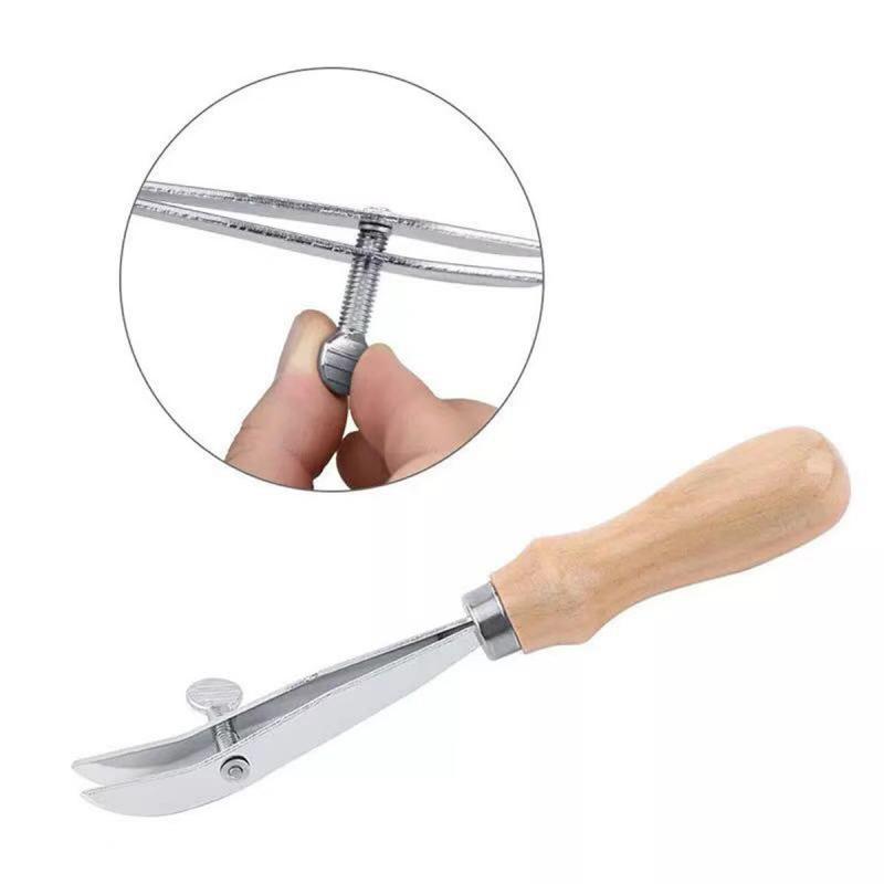 Leatherwork Edge Creaser - 1 szt. Regulowany rysik do wyginania