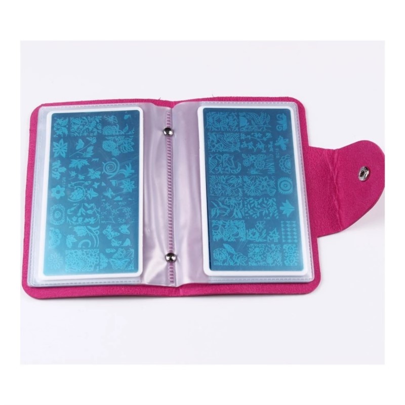 Leatherwork Embossing - 1 szt. Duży prostokątny uchwyt na