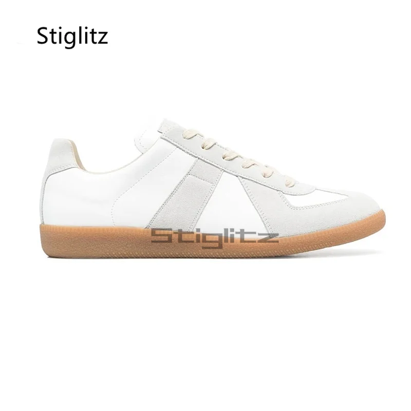 Sznurowane płaskie buty sporto – Leatherwork Training recenzja i cena